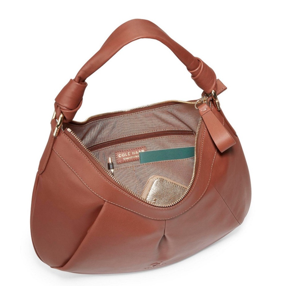 Cole Haan Grand Series Aponte Slouch Hobo Shoulder Handbag - Picture 9 of 13